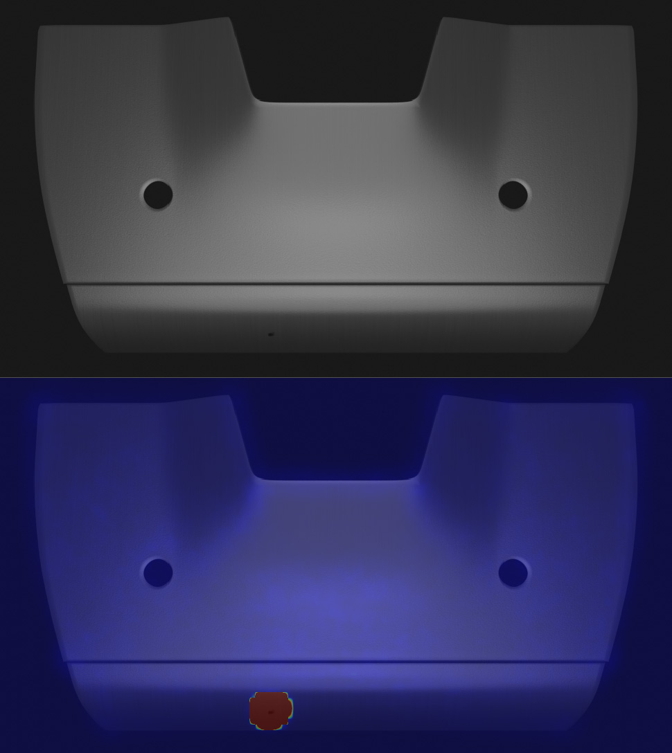 Example 3 of resin (injection molding)